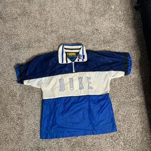 Duke Bluedevils short sleeve windbreaker
